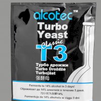 Дрожжи спиртовые активные "ALCOTEC Classic T3 Turbo"
