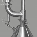 Упор вакуумной мешалки на конусные нержавеющие крышки серии D400 и D530 (6) фш