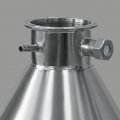 Конусная крышка аламбик для кубов ХД-3d-17,25, 27 литров (D320) 2