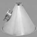 Крышка конусная с люком для кубов ХД-3d-37 литров (D360) (2)